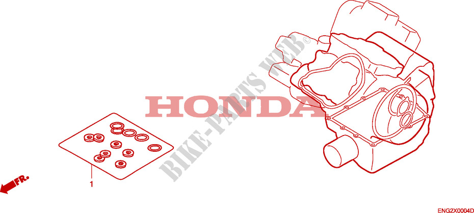 CORREDO B GUARNIZIONE per Honda 700 DN01 2008