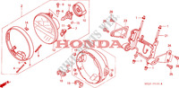 FANALE(2) per Honda CB 1300 2003