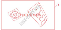 PROTEZIONE per Honda CB 1300 BI COULEUR 2004