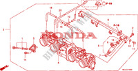 CORPO VALVOLA IMMISSIONE(ASS.) per Honda CB 1300 ABS FAIRING 2006
