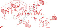 FRECCIA per Honda CB 1300 S FAIRING 2007