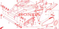 BRACCIO OSCILLANTE per Honda CBR 1000 RR FIREBLADE 2007