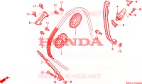 CATENA CAMMA/TENSIONE per Honda CBR 1000 RR FIREBLADE 2007