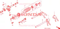 CILINDRO CAMBIO per Honda CBR 1000 RR FIREBLADE 2007