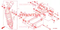 CUSCINO POSTERIORE per Honda CBR 1000 RR FIREBLADE 2007