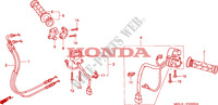 INTERRUTTORE/CAVO per Honda CBR 1000 RR FIREBLADE 2004