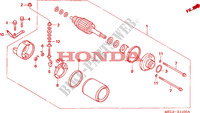 MOTORE AVVIAMENTO per Honda CBR 1000 RR FIREBLADE 2004