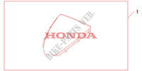 PARABREZZA per Honda CBR 1000 RR FIREBLADE 2004