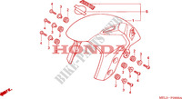 PARAFANGO ANTERIORE per Honda CBR 1000 RR FIREBLADE 2004