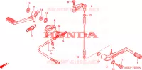 PEDALE per Honda CBR 1000 RR FIREBLADE 2007