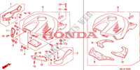 RIPARO SOPRA per Honda CBR 1000 RR FIREBLADE 2004