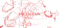 RIPARO SUPERIORE  per Honda CBR 1000 RR FIREBLADE 2007