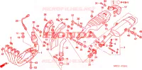 SMORZATORE SCARICO  per Honda CBR 1000 RR FIREBLADE 2007