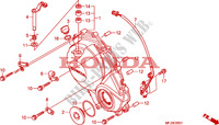 COPERTURA CASSA MANOVELLA(CBR600RR9,A,B/RA9,A,B) per Honda CBR 600 RR ABS WHITE 2009