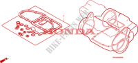CORREDO B GUARNIZIONE per Honda CBR 600 RR ABS GREY ORANGE 2011
