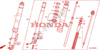 FORCELLA ANTERIORE per Honda CBR 600 RR TRICOLORE 2011