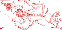 POMPA ACQUA per Honda CBR 600 RR ALARANJADO CINZA 2011