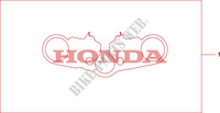 PROTEZIONE TOP BRIDGE per Honda CBR 600 RR ABS WHITE 2009