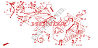 RIPARO INFERIORE(S.)(CBR600RR9,A,B/RA9,A,B) per Honda CBR 600 RR TRICOLOR 2011