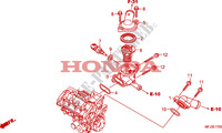 TERMOSTATO per Honda CBR 600 RR NOIRE 2011