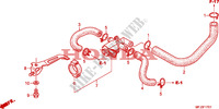 VALVOLA CONTROLLO    INIEZIONE ARIA per Honda CBR 600 RR ABS GREY ORANGE 2011