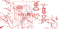 SERBATOIO COMBUSTIBILE/POMPA COMBUSTIBILE per Honda CBR 1000 RR FIREBLADE BLACK 2010