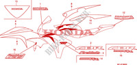 STRISCIA/MARCHIO(1) per Honda CBR 1000 RR FIREBLADE 2008