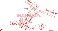 CONDOTTO MANIGLIA/PONTE SOPRA per Honda VT 1300 C ABS 2011