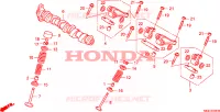 ALBERO A CAMME/VALVOLA(DIETRO) per Honda VFR 1200 DCT 2010