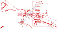 CILINDRO MAESTRO INNESTO per Honda VFR 1200 F 2011