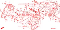 COPERTINA GENERATORE C.A. per Honda VFR 1200 DCT 2010