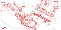 COPERTURA TESTA CILINDRO per Honda VFR 1200 DCT 2010