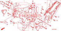 CORPO TELAIO per Honda VFR 1200 DCT 2010