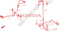 PEDALE per Honda VFR 1200 F 2011