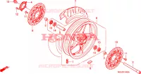RUOTA ANTERIORE per Honda VFR 1200 DCT 2010