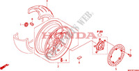 RUOTA POSTERIORE per Honda VFR 1200 F 2011