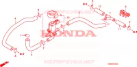 SISTEMA DI RICICLAGGIO DEL GAS per Honda VFR 1200 DCT 2010