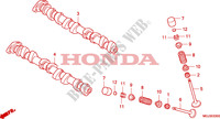 ALBERO A CAMME/VALVOLA per Honda CBF 1000 F ABS 2010
