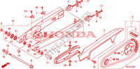 BRACCIO OSCILLANTE per Honda CBF 1000 F ABS 98HP 2011