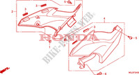 COPERTURA LATO per Honda CBF 1000 F 2011