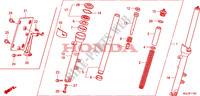FORCELLA ANTERIORE per Honda CBF 1000 F ABS 98HP 2010