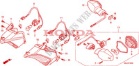 FRECCIA per Honda CBF 1000 F ABS 98HP 2011