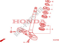 GAMBA STERZO per Honda CBF 1000 F ABS TS 2011