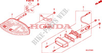 LUCE CODA per Honda CBF 1000 F ABS TS 2011