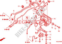 MODULATORE ABS per Honda CBF 1000 F ABS TS 2011