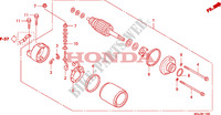 MOTORE AVVIAMENTO per Honda CBF 1000 F ABS 2011