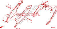 RIPARO POSTERIORE per Honda CBF 1000 F ABS TS 2011