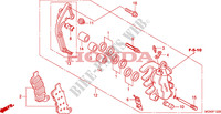 CALIBRO FRENO ANTERIORE(S.) (CBF600SA/NA) per Honda CBF 600 FAIRING ABS 2011