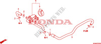CONTROLLO INIEZIONE ARIA VALVOLA per Honda CBF 600 NAKED ABS 34HP 2010