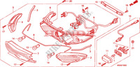 LUCE COMBINAZIONE POST. per Honda CBF 600 FAIRING ABS 34HP 2010